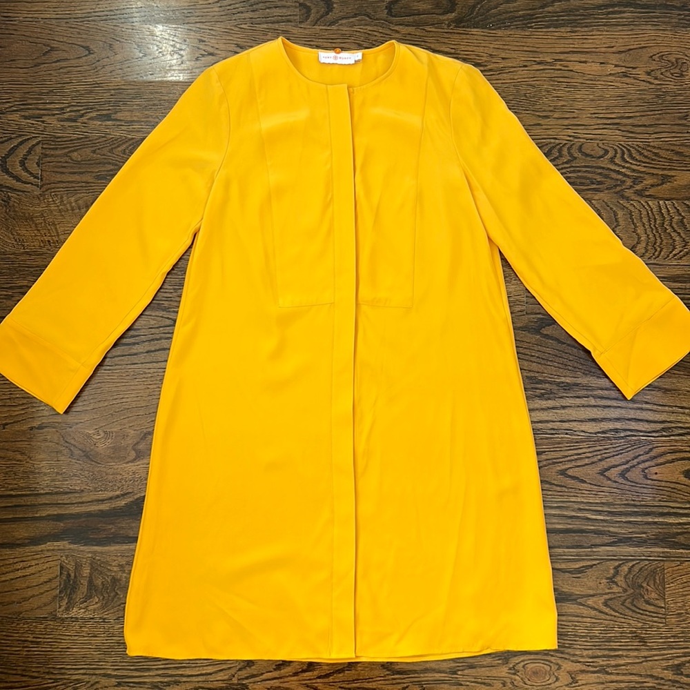 Tory Burch Silk Shirt Dress Size 0